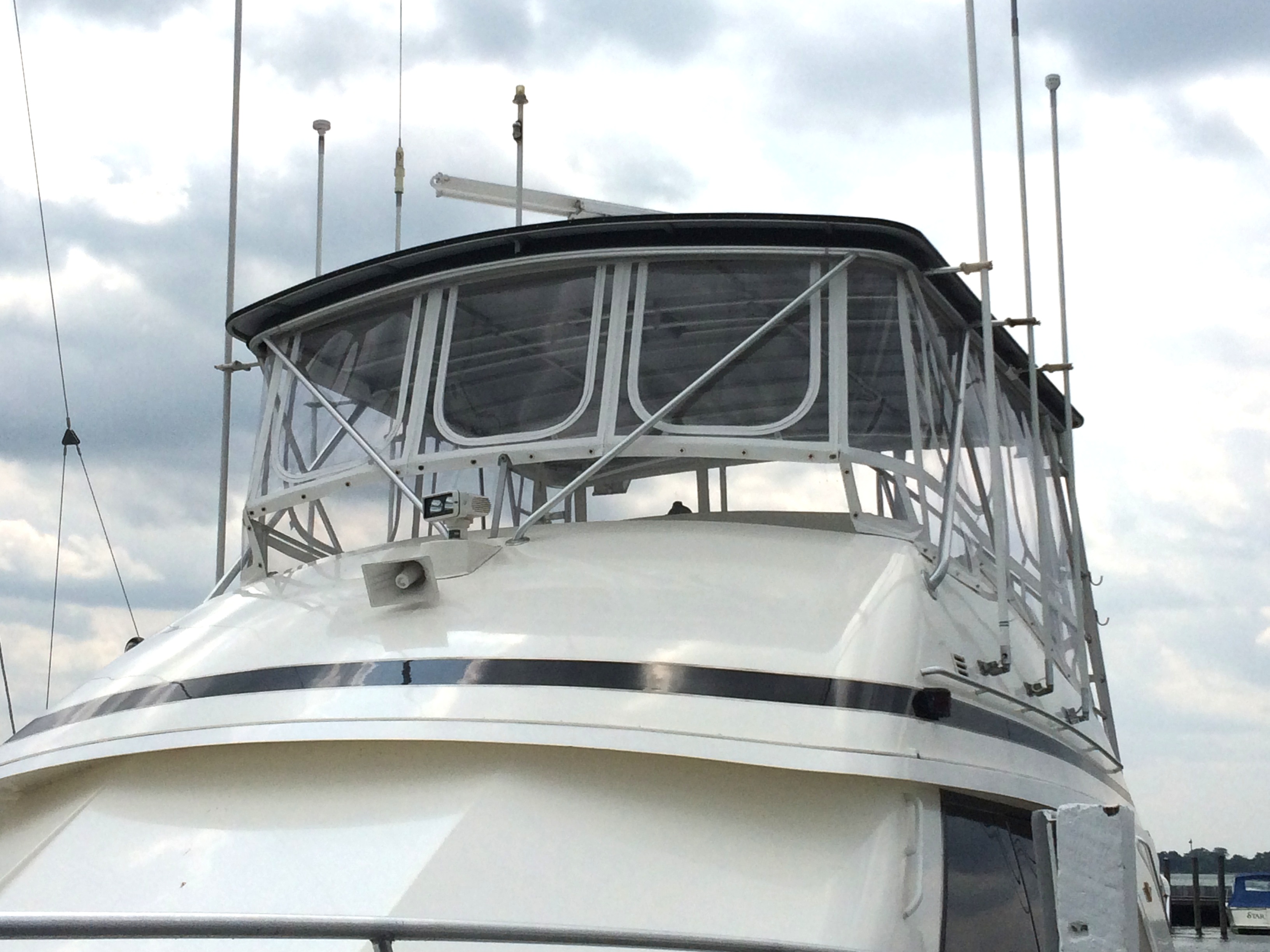 2015 Outstanding Achievement - Power Boats - Soft Enclosures (50’ Bertram)