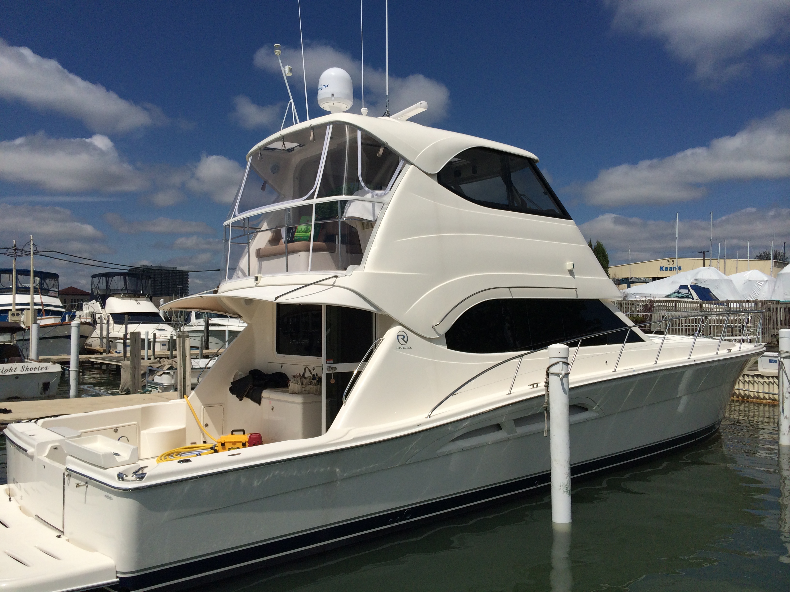 2015 Outstanding Achievement - Power Boats - Soft Enclosures (58’ Riviera)