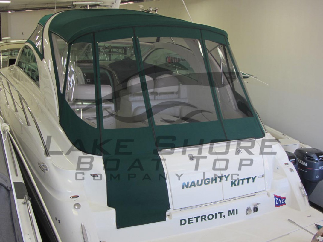 Bimini & Camper Top Enclosure Lake Shore Boat Top Company, Inc.