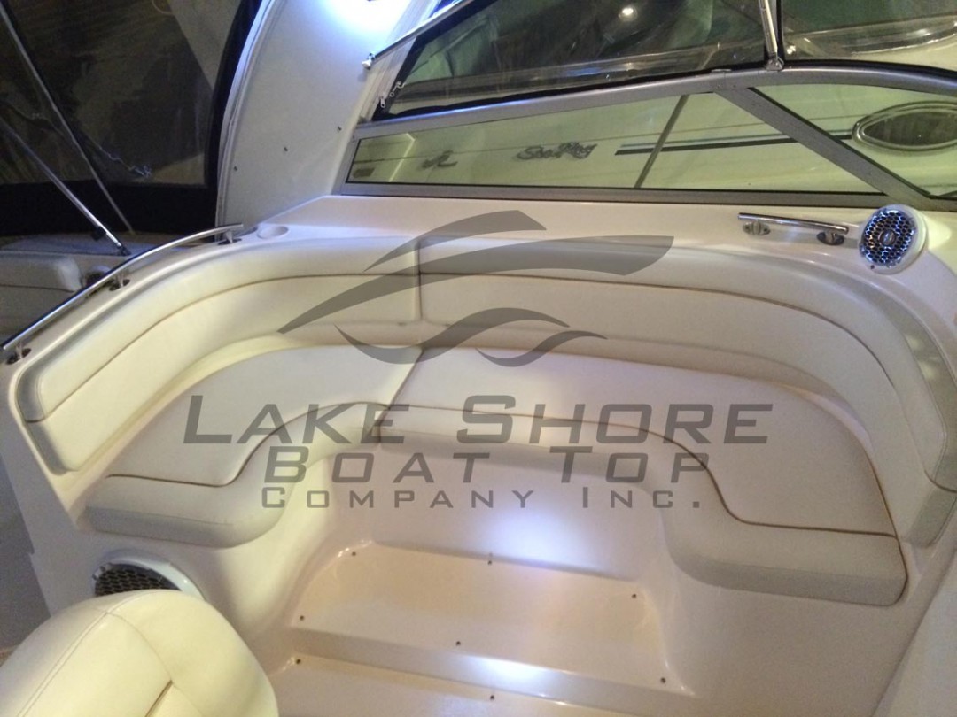 Cockpit Seats & Back Rests Lake Shore Boat Top Company, Inc.