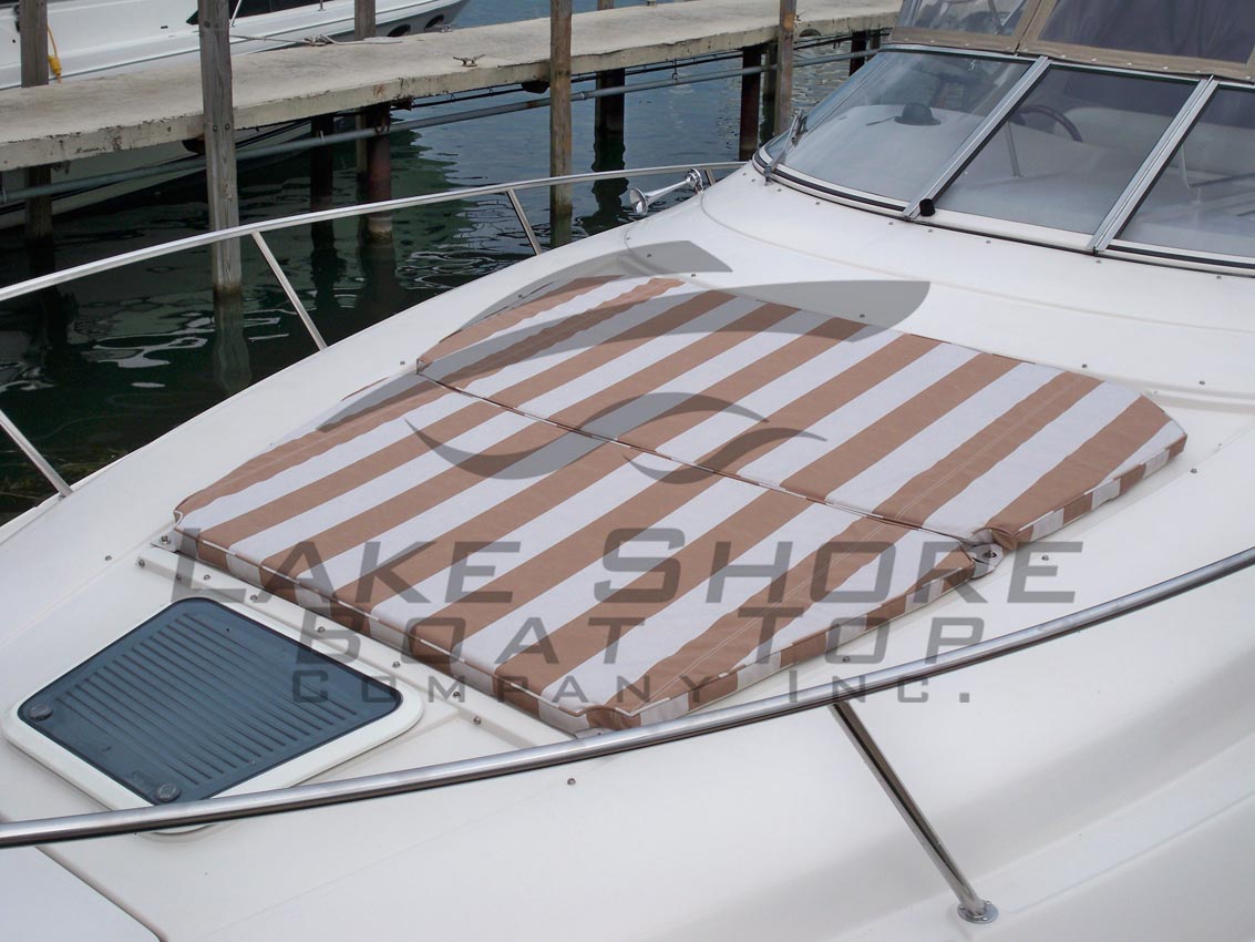 Palmbeach Bow Cushions Starboard 37 X 19 Fits 215 Baydancer, 211 Baystar  and other models