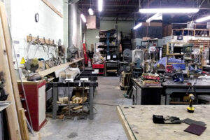 Metalwork and framing for fabric applications